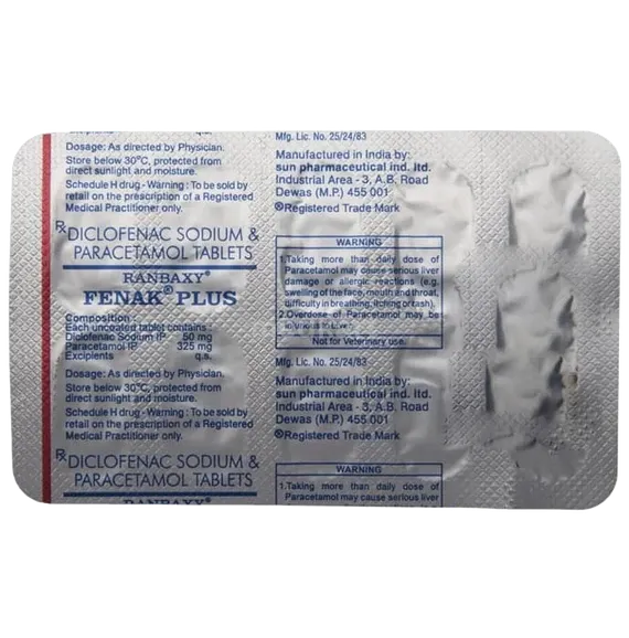 fenak plus tablet 10's